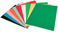 Farebné dekoratívne hárky z vlnitej lepenky Mix 10 farieb pre domácich majstrov 25x35cm