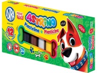 PLASTICINA 12 farieb ASTRINO ASTRA