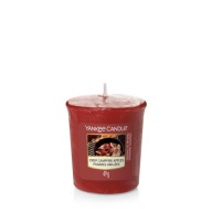 YANKEE CANDLE Wax Votive CRISP CAMPFIRE APPLES