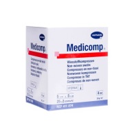 Medicomp - obklady z netkanej textílie 5x5 cm, 50 ks.