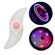 LED KRYT SPÄŤOV NA BICYKEL V NEÓNOVÝCH FARBÁCH