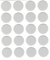 Čiapka samolepiaca šedá 13mm 20ks 94191