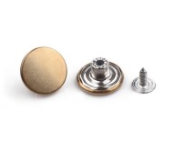 Nohavice s gombíkmi 20MM GOLD 10ks 454
