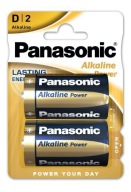 ALKAICKÉ BATÉRIE Panasonic LR20 D BLISTER 2 ks.