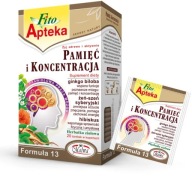 Fito LEKÁREŇ Čaj PAMÄŤ A KONCENTRÁCIA 20TB 40g