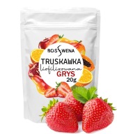 MRAZOM SUŠENÁ JAHODOVÁ KRUTKA OVOCIE JAHODY 20G