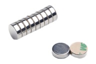 Cylindrický neodymový magnet MW 10x3 N38 s lepidlom 3M 1 kus