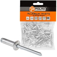 POLAX HLINÍKOVÉ SLEPÉ NITY 4x12,5MM 50KS/BAL.