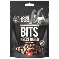 John Dog mäkká pochúťka pre psov Chapsy bits proti hmyzu na báze 100 g