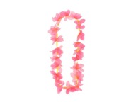 Havajský náhrdelník Butterflies pink Hawaii Garland