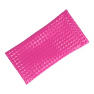 Puzdro na okuliare SOFT GLOSS TEXTURE DARK PINK
