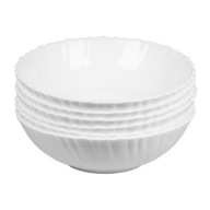 Miska na šalát, hl.20 cm, biela