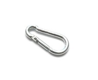 POZINKOVANÁ KARABÍNA NA LANÁ 4 MM 4X40mm /10ks/