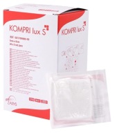 PLYNOVÉ KOMPRESY 5x5cm 20x5=100ks STERILNÉ GAUSES