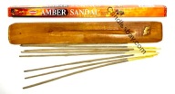Krishan AMBER SANDAL dlhé vonné tyčinky 8 ks
