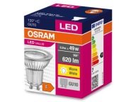 OSRAM LED žiarovka GU10 6,9W 80W 575lm 3000K 120°