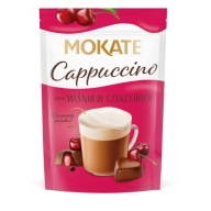 MOKATE cappuccino s príchuťou čerešňa v čokoláde 110g