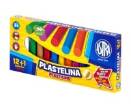 PLASTICINA 12+1 ASTR FARBY