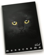 NOTEBOOK A4 38k PIGNA LINE MONOCROMO BLACK 0230337C