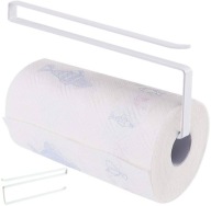 KOVOVÝ KUCHYŇSKÝ VEŠIAK ÚCHYTKA NA PAPIEROVÉ Utierky, BIELY PAPIER