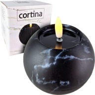 LED sviečka Cortina 7/23/NWH-B 9,5 cm