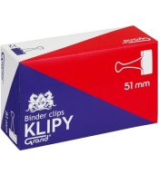 Klip office CLIPS 51mm (2 palce) 12ks GRAND