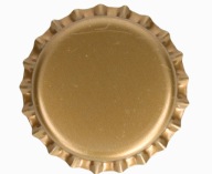 Uzávery fi 26 CARAMEL 100 ks fi 26 na pivové fľaše