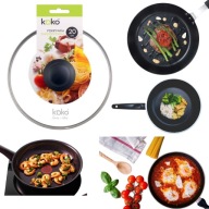 TEPLOTOLNÁ SKLENENÁ KRVÍČKA NA HRNEC 20CM