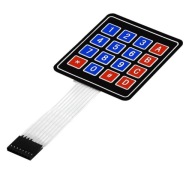 4x4 membránová klávesnica Arduino