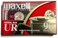 NOVÁ MAXELL AUDIO KAZETA UR90 NORMAL BIAS UR 90min