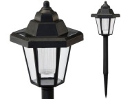 Solárna lampa, LED lampáš, záhradná dekorácia P-587
