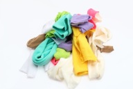 Fleece 200 g/m2, kusy NA VÁHU, mix farieb 0,5 kg