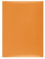 A4 OFFICE zložka s gumičkou, oranžová