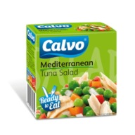 CALVO stredomorský šalát s tuniakom 150g