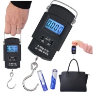 Váha na batožinu cestovná turistická letecká spoločnosť vrecko na ruku 50 kg LCD