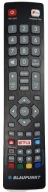 Originálne diaľkové ovládanie televízora Blaupunkt Sharp AQUOS s technológiou Netflix Universal