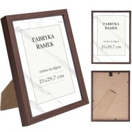 A4 rám 21x30 cm stojace fotorámiky wenge