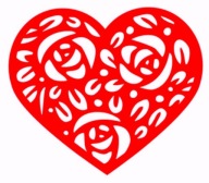 Srdiečko Babička Deň matiek Dekorácia Valentína školská výzdoba