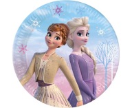 Frozen 2: papierové taniere Wind Spirit, 23 cm, 8 ks.