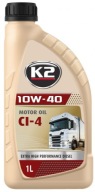 K2 MOTOR OIL CI-4 Motorový olej 10W40 - 1L