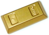 LEGO Gold Metallic Gold Bar 6294492 99563