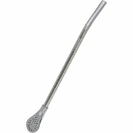 Bombilla na Yerba Mate 19cm Alfa slamka s filtrom