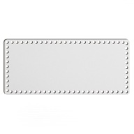 biely základný košík dno 19x43cm HDF obdĺžnik