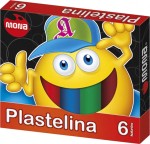 Farebná plastelína Mona 6 ks.