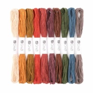SET ŠTRUKTÚRY 8 M 10 KS VINTAGE retro farba