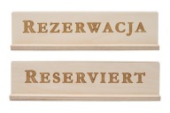 REZERVÁCIA - Dvojjazyčné PL/DE - Iba drevo