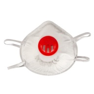Protiprachové masky LAHTI PRO FFP2 s ventilom, 3 ks