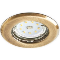 Objímka Kobi Fixture LED halogénovej žiarovky pevná okrúhla patina OH14 6185