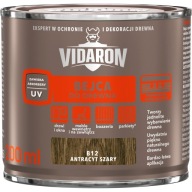 VIDARON B12 Antracitová lazúra na drevo 0,2L