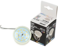 LED žiarovka 5W GU10 MR16 Studená KERAMICKÁ Plochá